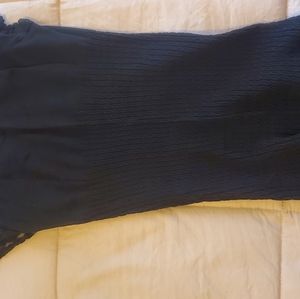 Black lace sleeve top